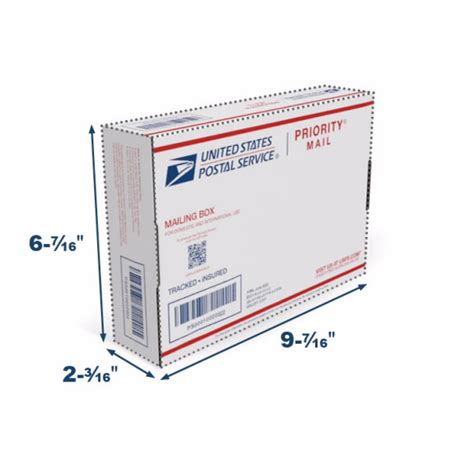 usps priority small box size